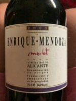 Enrique Mendoza Merlot Alicante