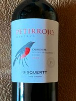 Bisquertt Family Vineyards Petirrojo Carmenère