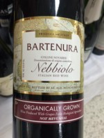 Bartenura Organic Nebbiolo