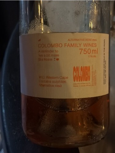 Colombo Rosie Rosé | Vivino 日本語
