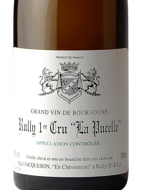Domaine Jacqueson Rully 1er Cru 'La Pucelle' | Vivino English