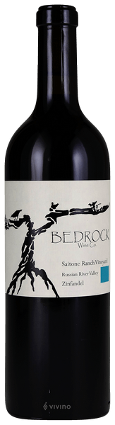 Bedrock Wine Co. Saitone Ranch Vineyard Zinfandel