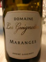 André Goichot Domaine les Guignottes Maranges