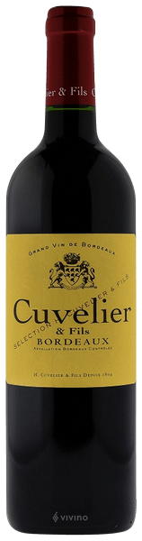 Cuvelier Bordeaux 2011 赤ワイン H. Cuvelier & Fils Bordeaux Rouge | Vivino 日本