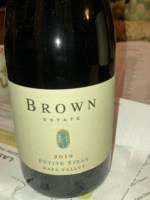Brown Estate Petite Sirah