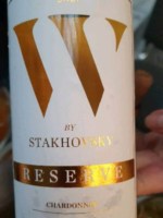 Stakhovsky Wines W Reserve Chardonnay