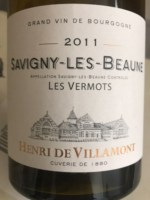 Henri de Villamont Savigny-les-Beaune 'Les Vermots'