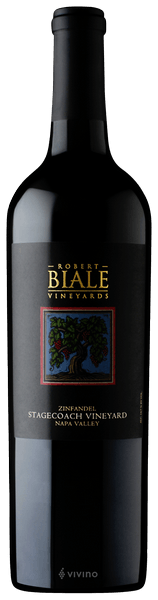 Robert Biale Vineyards Stagecoach Vineyard Biale Block Zinfandel
