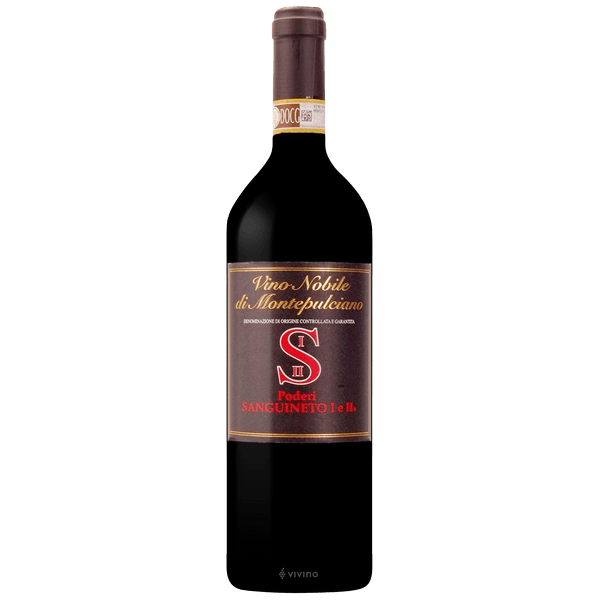 Poderi Sanguineto I e II 1998 赤ワイン Poderi Sanguineto I e II Vino Nobile di Montepulciano | Vivino