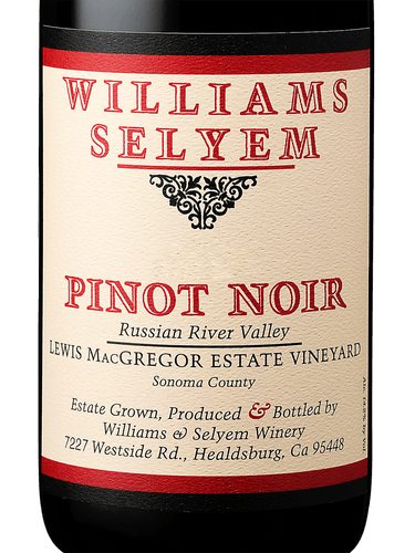 Lewis MacGregor Estate Vineyard Pinot Noir