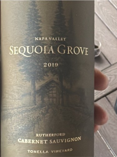 Cabernet Sauvignon Tonella Vineyard 