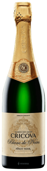 Cricova Blanc de Noirs Pinot Noir Extra Brut