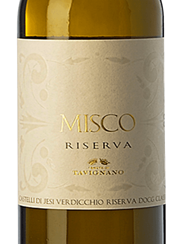 Tenuta di Tavignano Misco Castelli di Jesi Verdicchio Riserva Classico ...