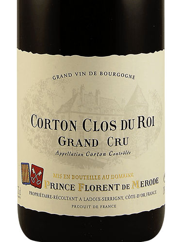 Prince Florent de Mérode Corton Clos du Roi Grand Cru | Vivino English