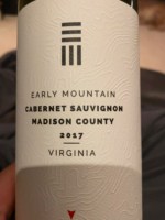Early Mountain Cabernet Sauvignon
