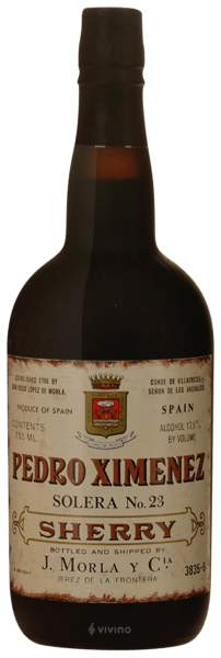 J.Morla Pedro Ximenez Sherry Solera No.23 | Vivino English