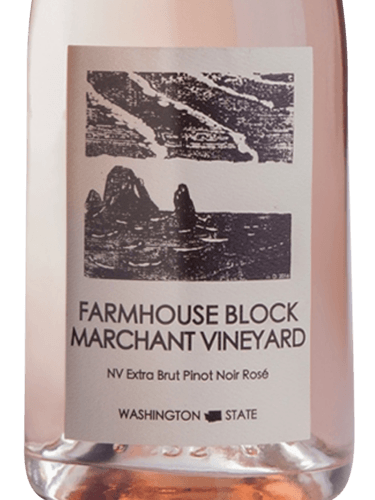 N.V. Block Wines Farmhouse Block Marchant Vineyard Extra Brut Rosé ...