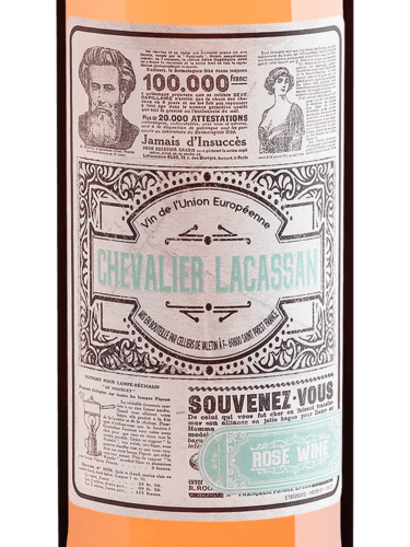 Chevalier Lacassan Rosé | Vivino Brasil
