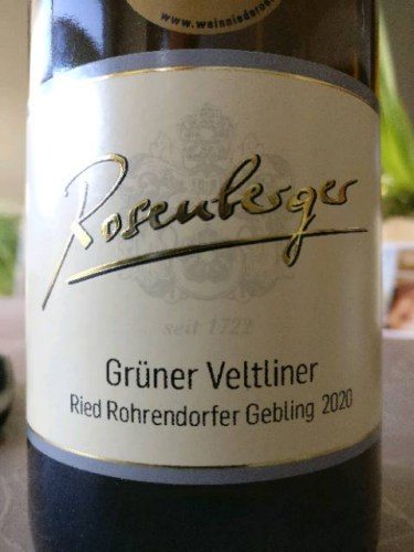 Rosenberger Ried Rohrendorfer Gebling Grüner Veltliner | Vivino Australia