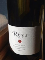 Rhys Vineyards Alpine Vineyard Swan Terrace Pinot Noir