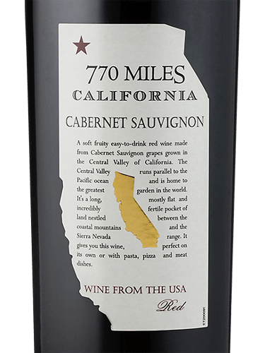 770 Miles Cabernet Sauvignon | Vivino US