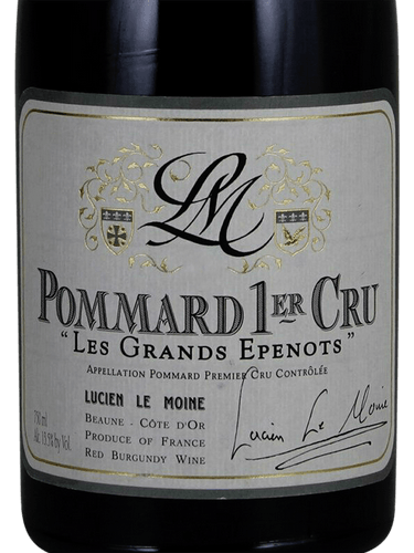 Lucien le Moine Pommard 1er Cru 'Les Grands Epenots' | Vivino 日本語