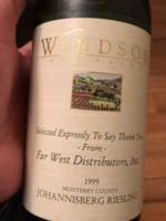 Windsor Johannisberg Riesling