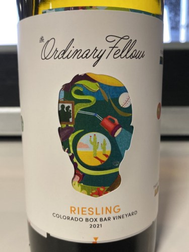 The Ordinary Fellow Colorado Box Bar Vineyard Riesling | Vivino United ...