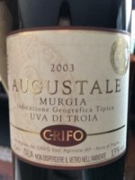 Crifo Augustale Murgia Uva di Troia