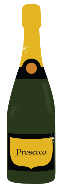 clipart prosecco