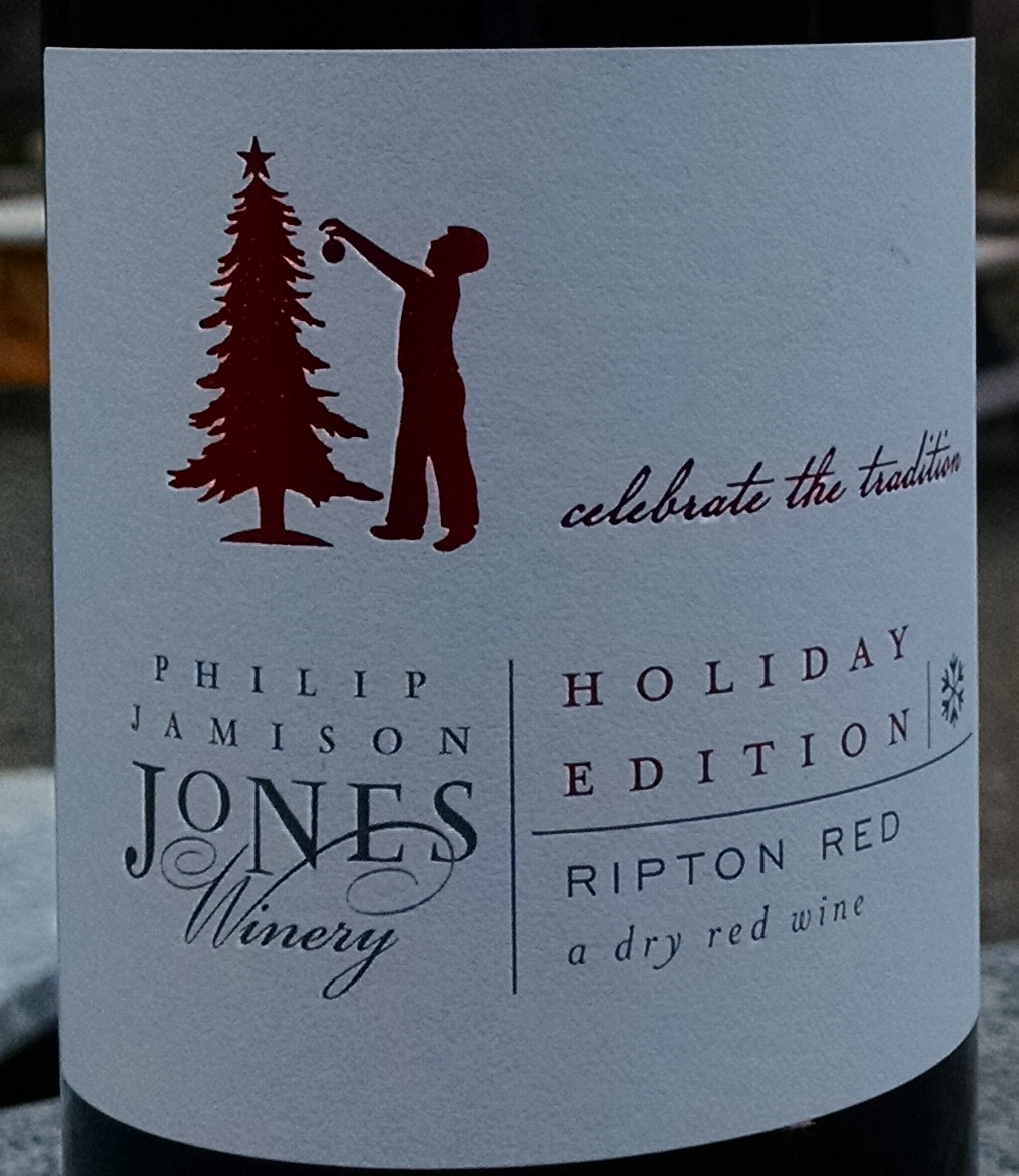 Jones Winery Holiday Edition Ripton Red Vivino US