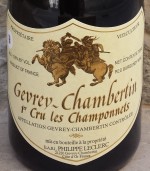 Philippe Leclerc Gevrey-Chambertin 1er Cru 'Les Champonnets